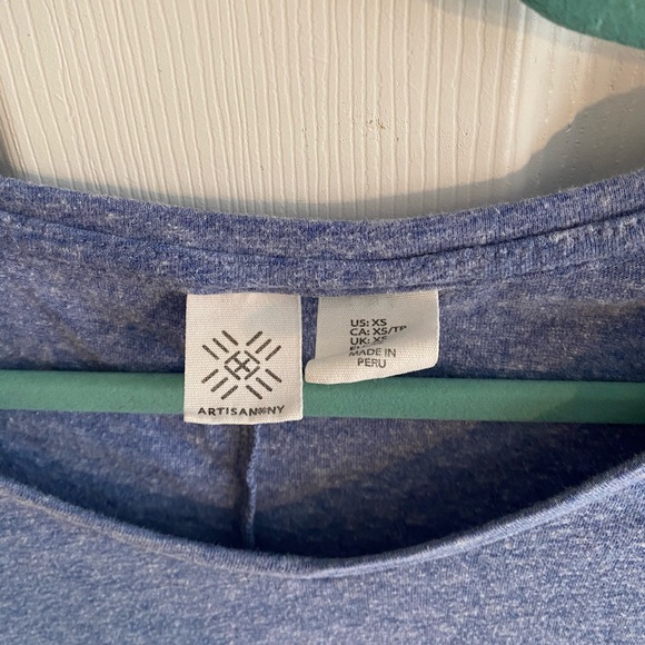 Basic Blue Tee - Picture 2 of 3